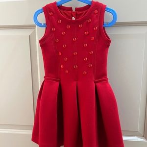 Deux par Deux red party dress size 5
